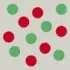 Herbruikbare statische raamsticker - Confetti Rood/Groen