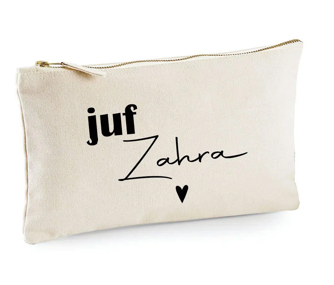 Etui Juf met naam