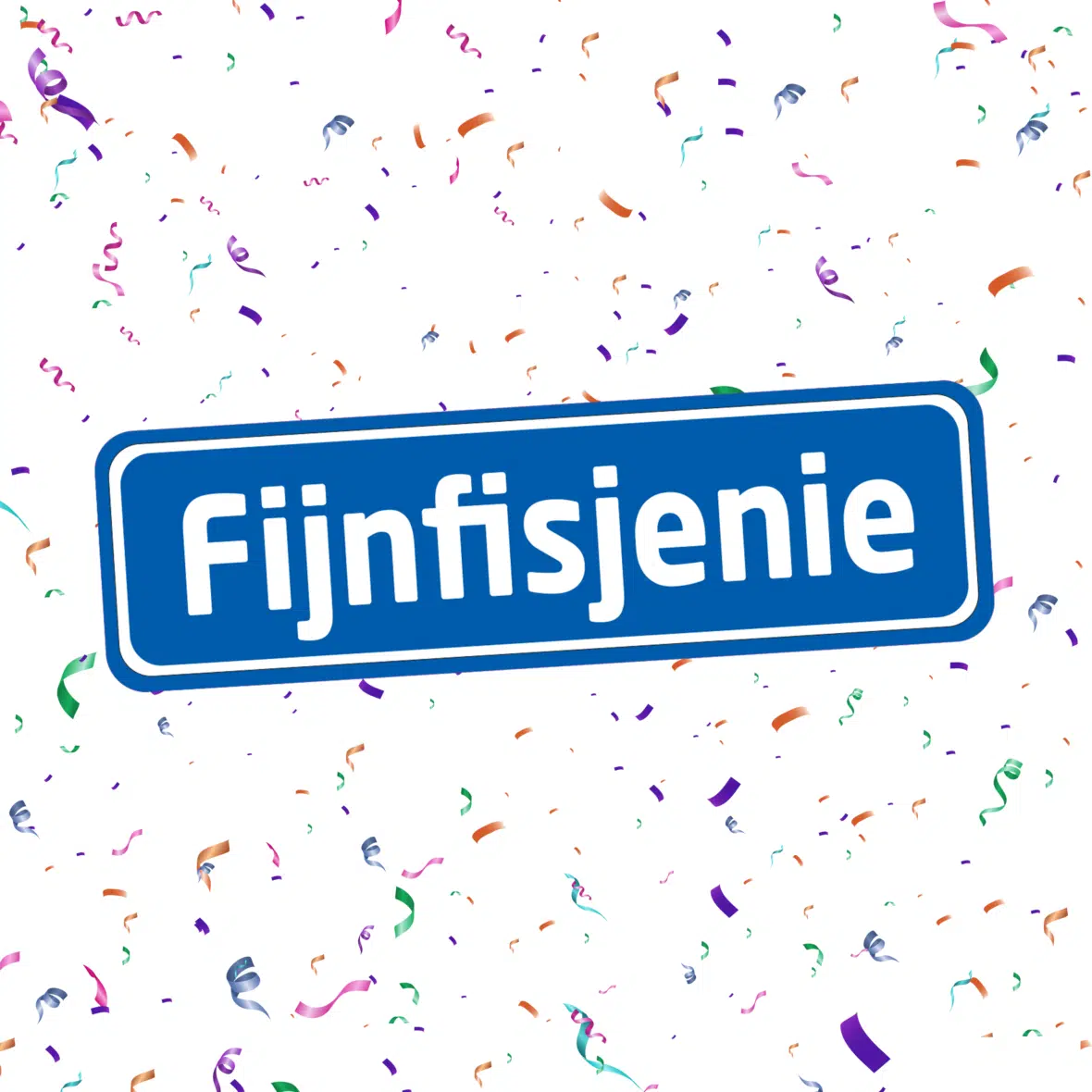 Herbruikbare statische raamsticker – Fijnfisjenie