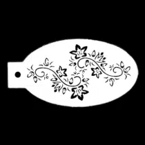 Schmink sjabloon - Floral
