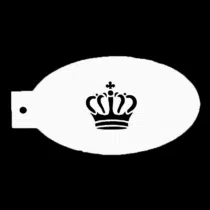 Schmink sjabloon - Kroon