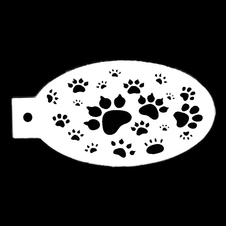 Schmink sjabloon – Paws