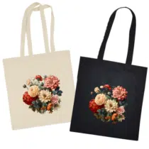 Katoenen tas - Bloemen