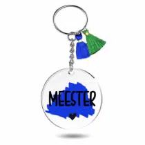 Sleutelhanger - Meester