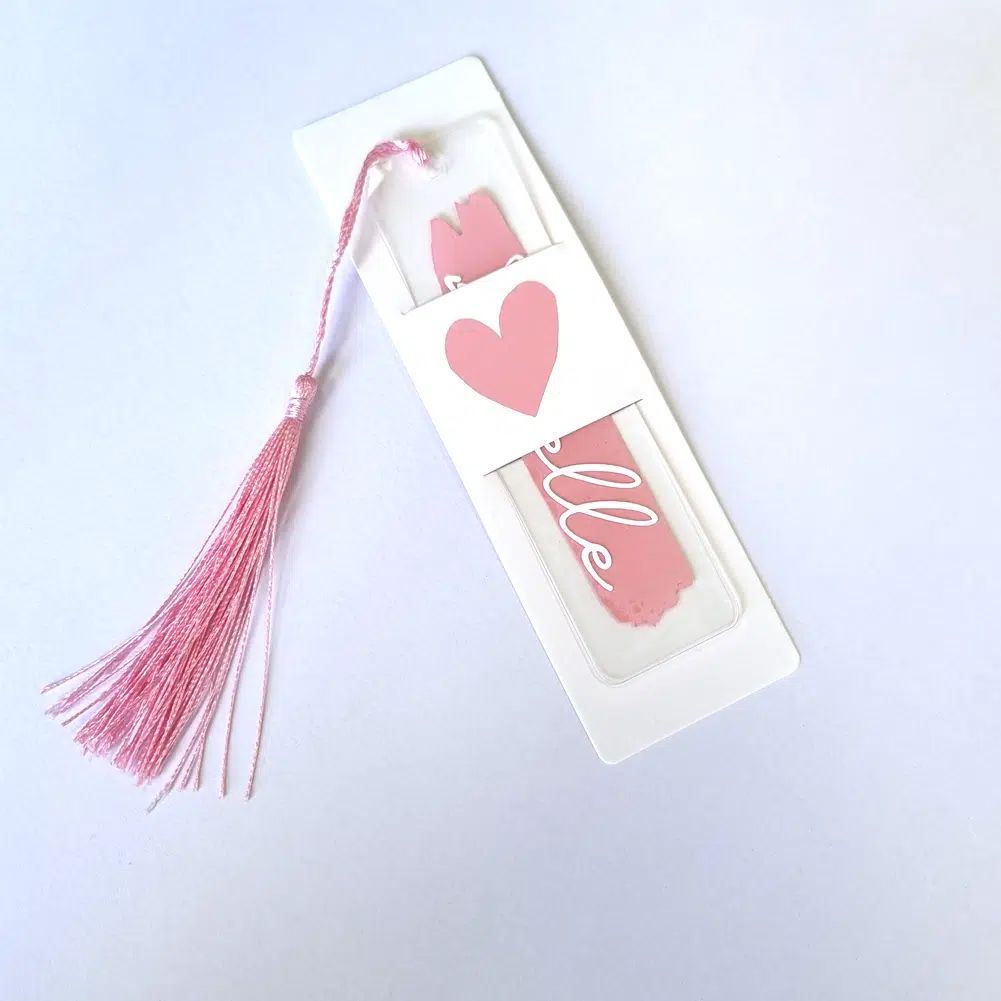 Boekenlegger-Roze