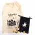Cadeauzak grachtenpandjes - Sinterklaas ecru