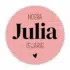 Traktatie sticker met naam