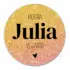 Traktatie sticker met naam