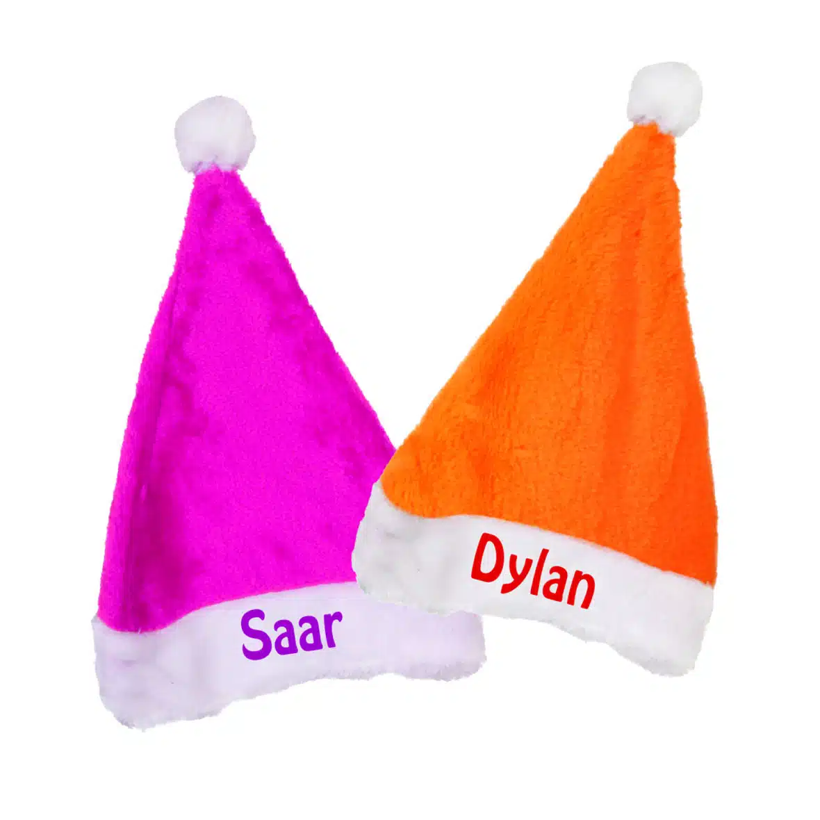 Kerstmuts met naam – kleur