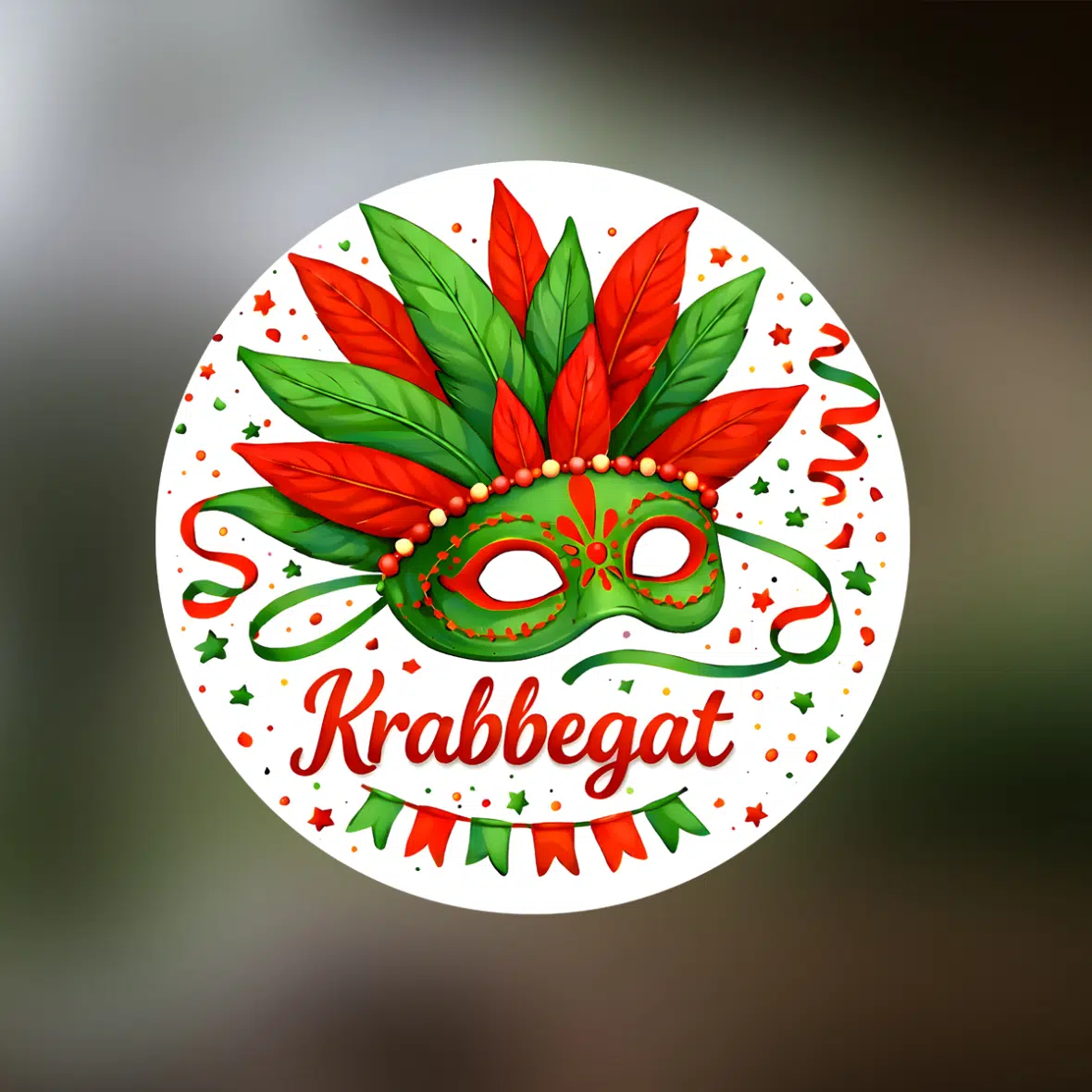 Statische raamsticker – Krabbegat