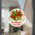 Statische raamsticker - Krabbegat