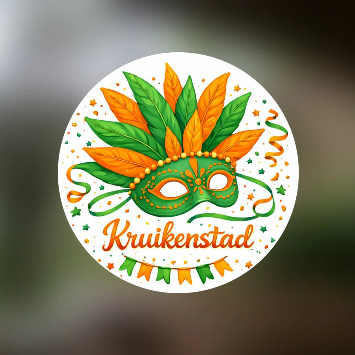 Statische raamsticker – Kruikenstad