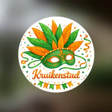 Statische raamsticker - Kruikenstad
