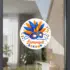 Statische raamsticker - Lampegat