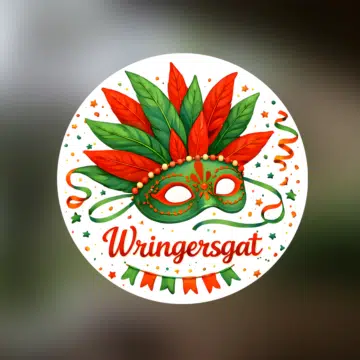 Statische raamsticker - Wringersgat