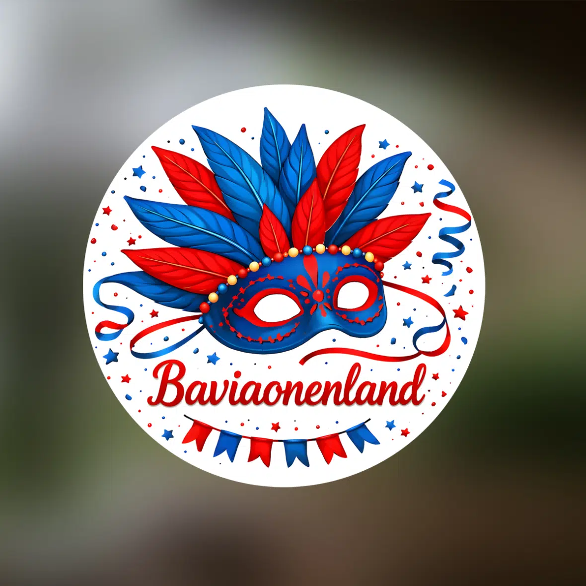 Statische raamsticker – Baviaonenland