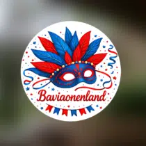 Statische raamsticker - Baviaonenland