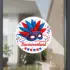 Statische raamsticker - Baviaonenland