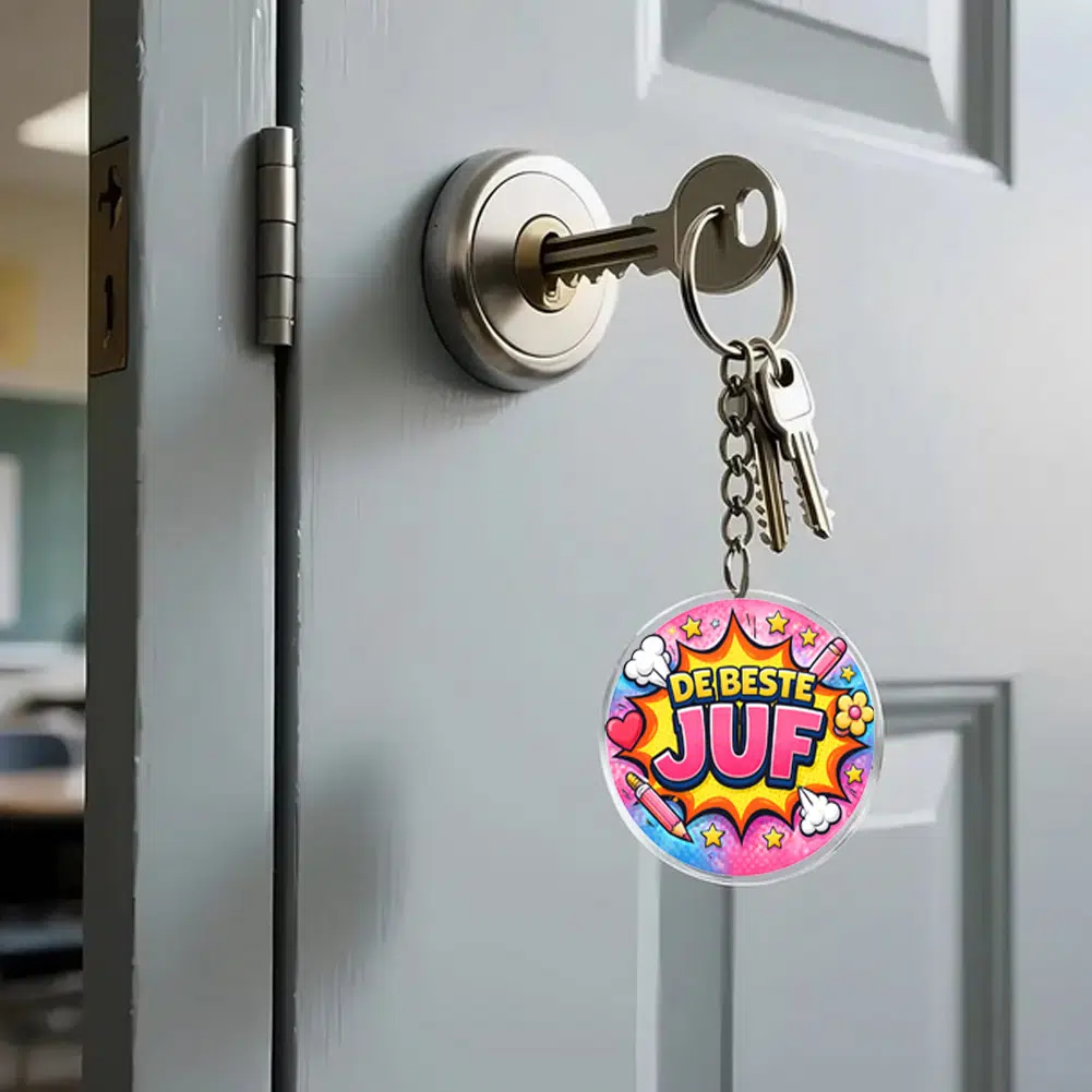 Sleutelhanger—Beste-juf1