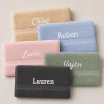 Badhanddoek met naam
