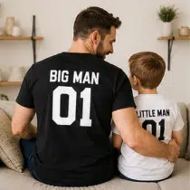 Big man Little man - Vader Zoon shirt